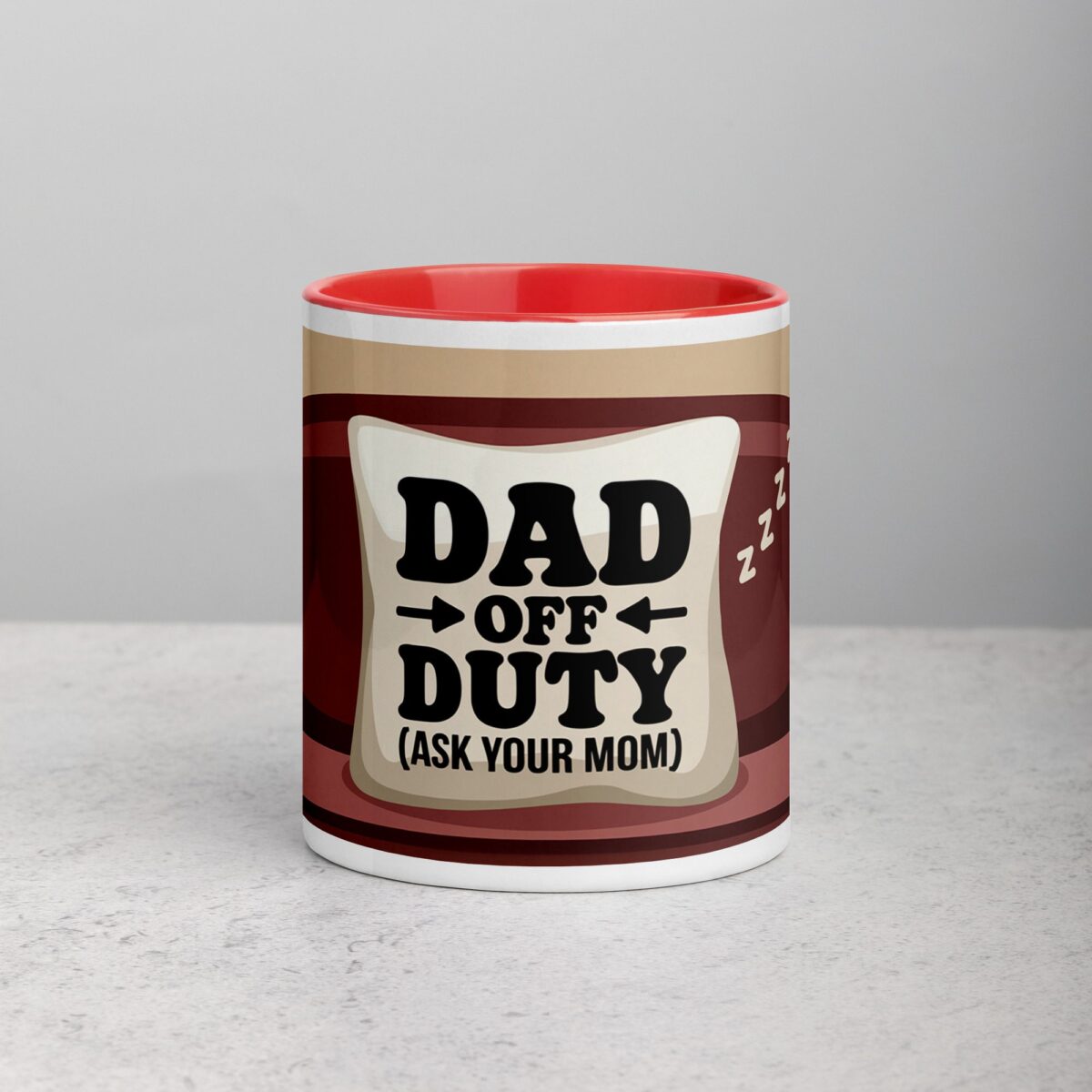 Dad Off Duty (Ask Your Mom) Coffee Mug - Image 7