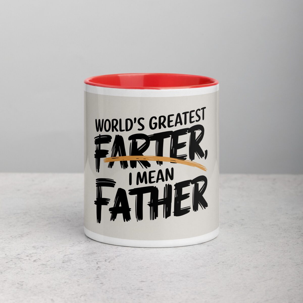 World’s Greatest Farter, I Mean Father Coffee Mug - Image 7