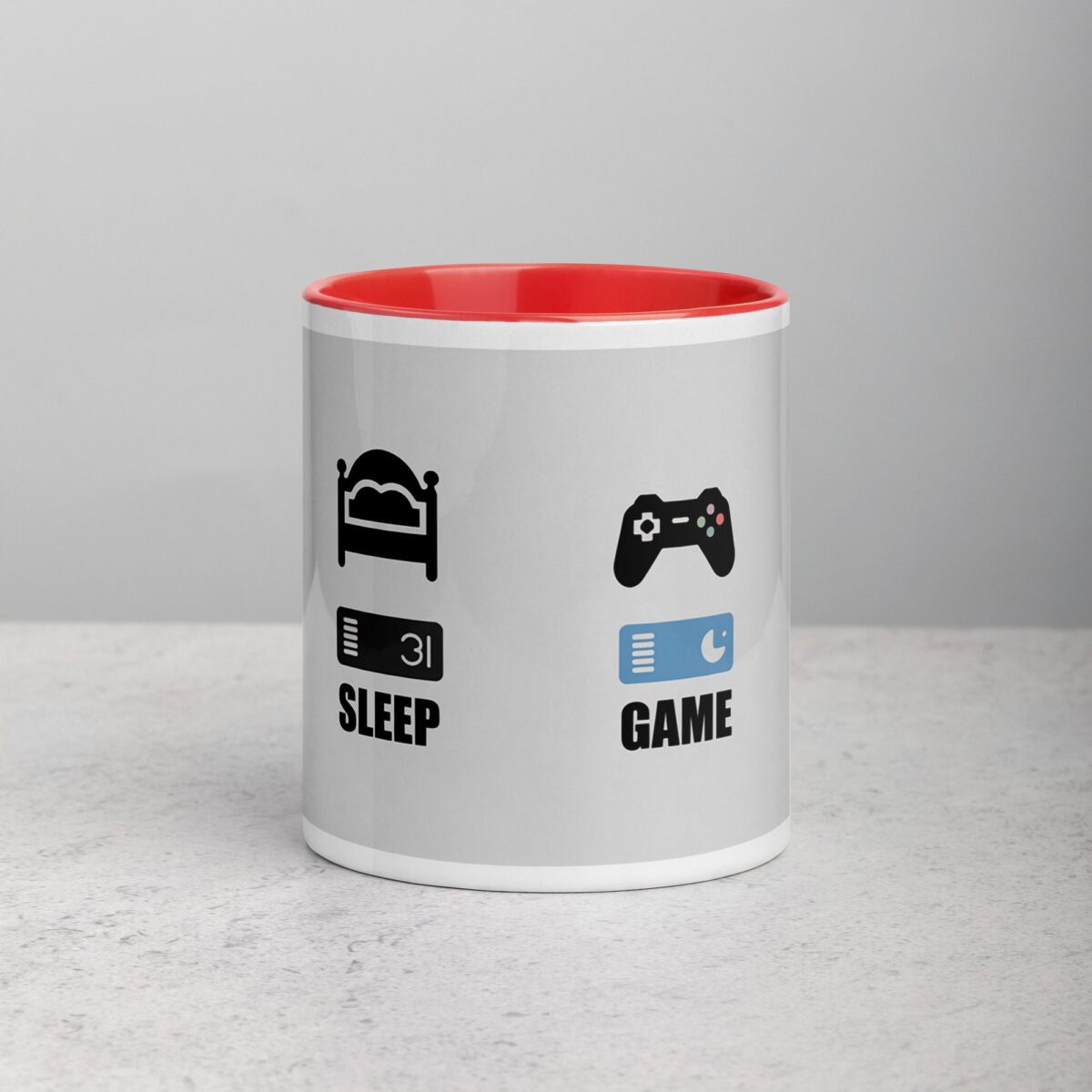 Eat, Sleep, Game, Repeat Gamer Coffee Mug - Image 7