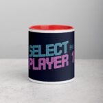 Select Player 1 Gamer Coffee Mug - Image 7