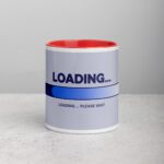 Loading… Please Wait Gamer Coffee Mug - Image 7