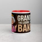 Grandma: The Legend, The Myth, The Baker Coffee Mug - Image 7