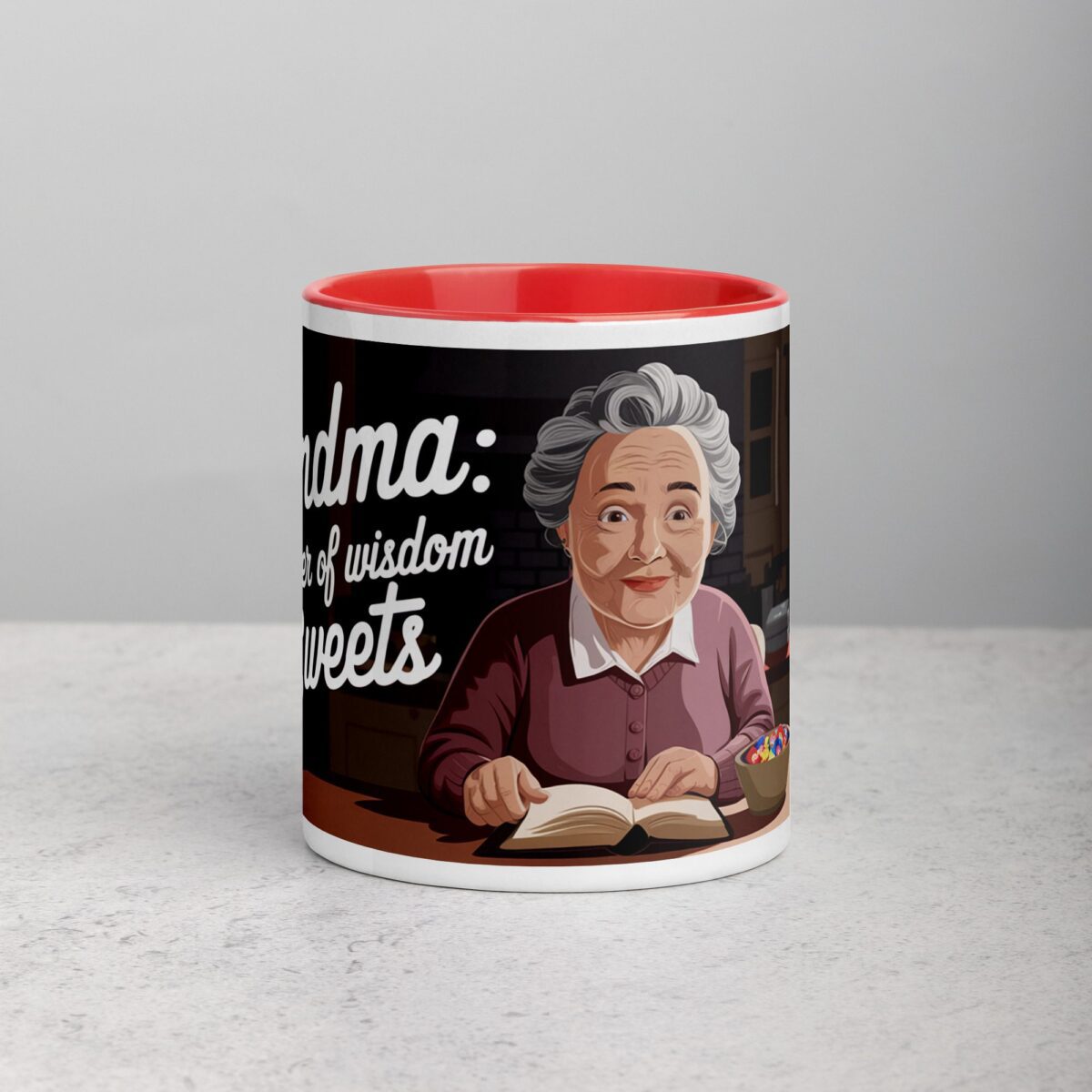Grandma: Keeper of Wisdom and Sweets Coffee Mug - Image 7