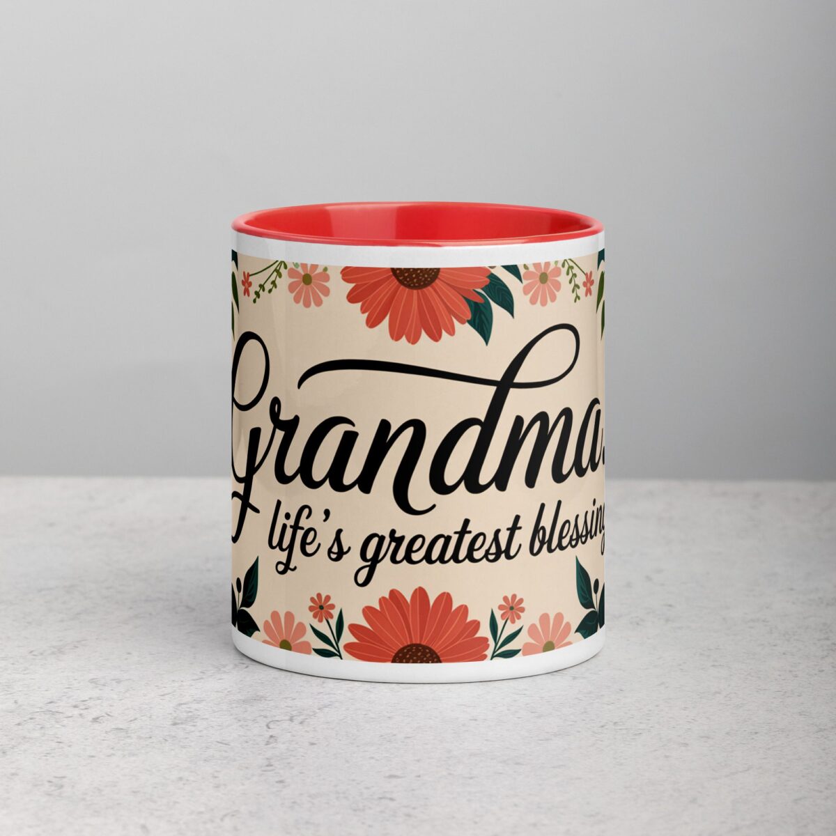Grandma: Life’s Greatest Blessing Coffee Mug - Image 7