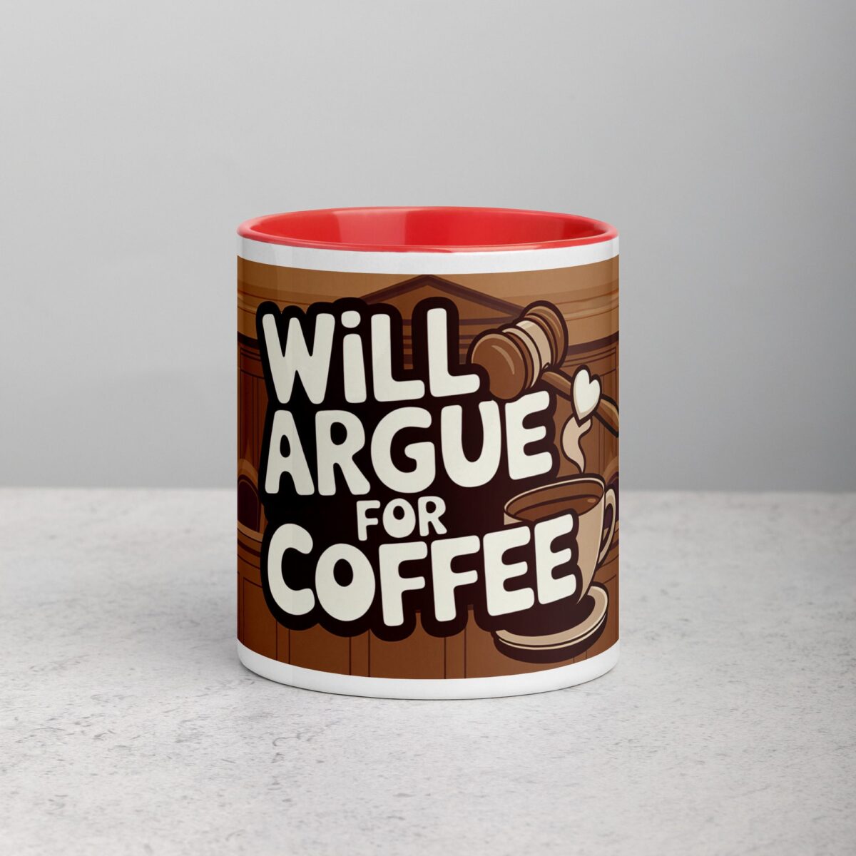 Will Argue for Coffee Lawyer Mug - Image 7