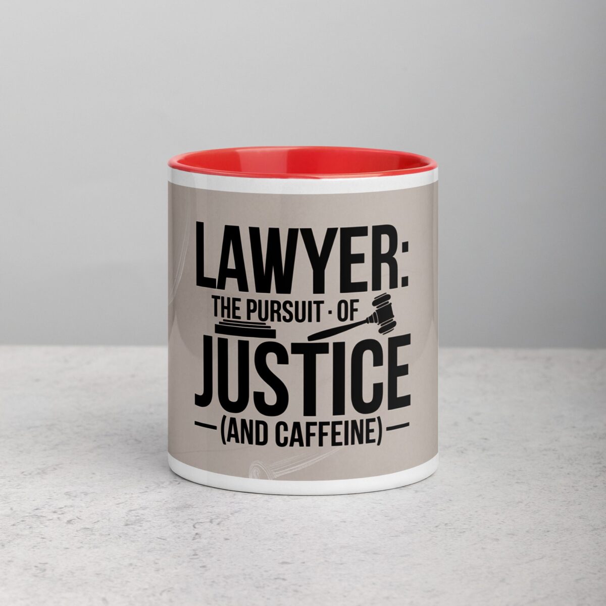Lawyer: The Pursuit of Justice (and Caffeine) Mug - Image 7