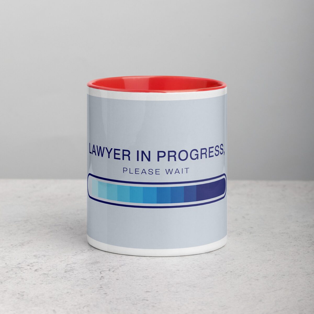 Lawyer in Progress, Please Wait Coffee Mug - Image 7