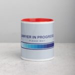 Lawyer in Progress, Please Wait Coffee Mug - Image 7