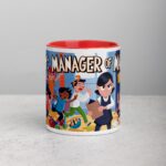 Nanny: Manager of Mayhem Coffee Mug & Tea Cup - Image 7