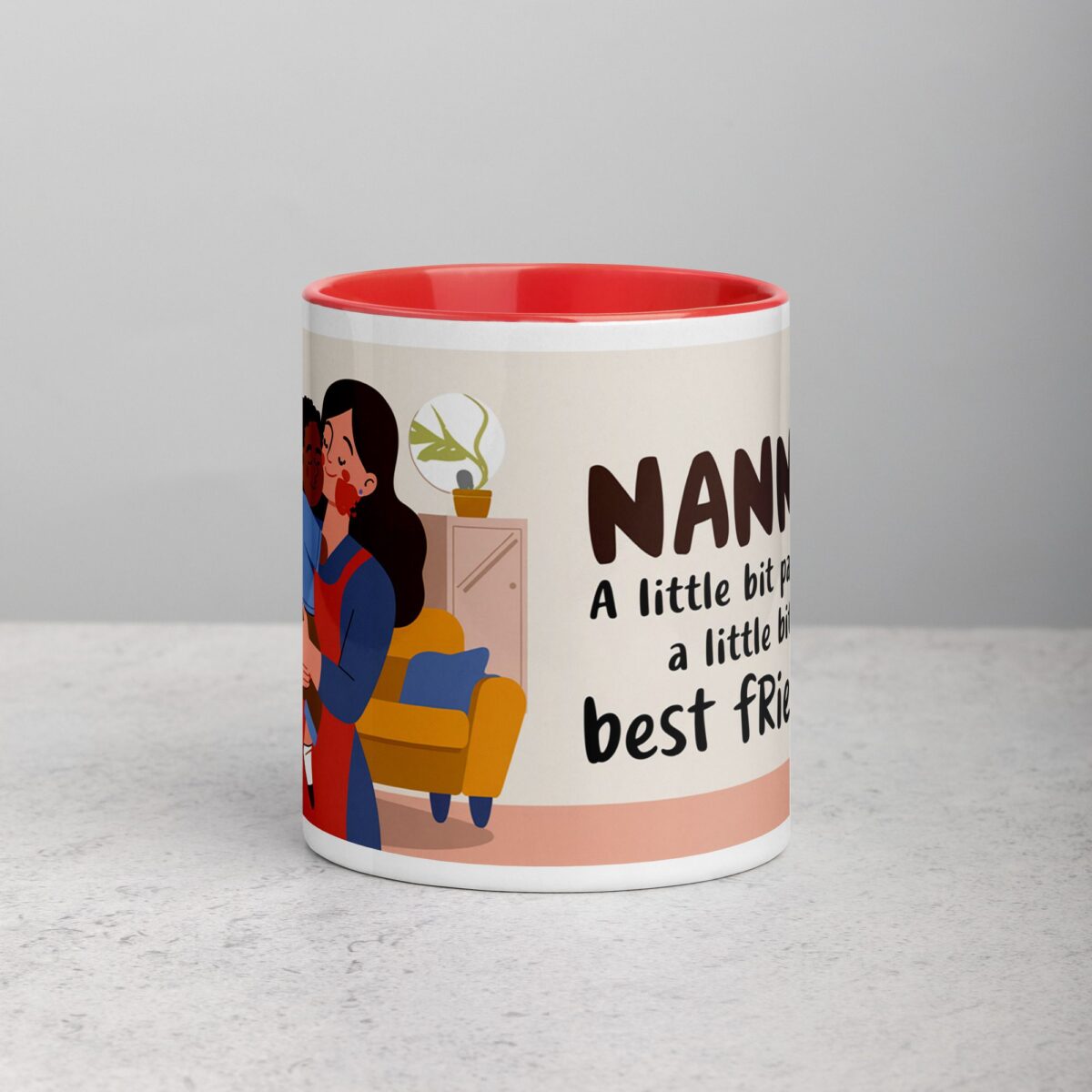Nanny: A Little Bit Parent, A Little Bit Best Friend Mug - Image 7