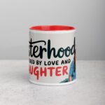 Sisterhood: Powered by Love and Laughter Coffee Mug - Image 7