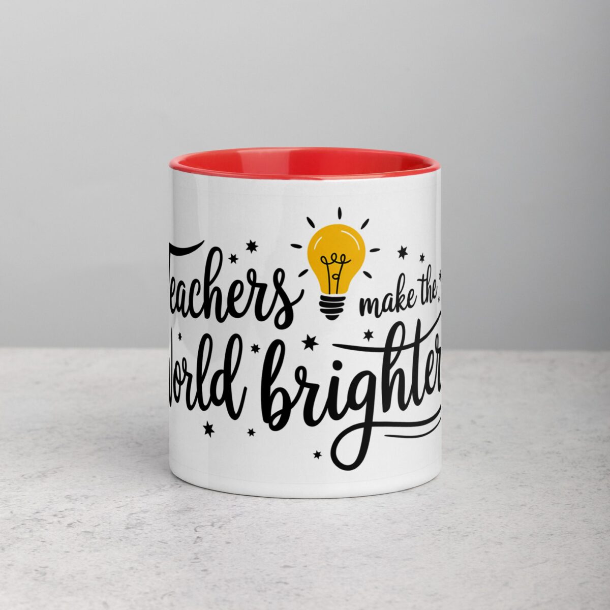 Teachers Make the World Brighter Coffee Mug - Image 7