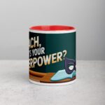 I Teach, What’s Your Superpower? Coffee Mug - Image 7