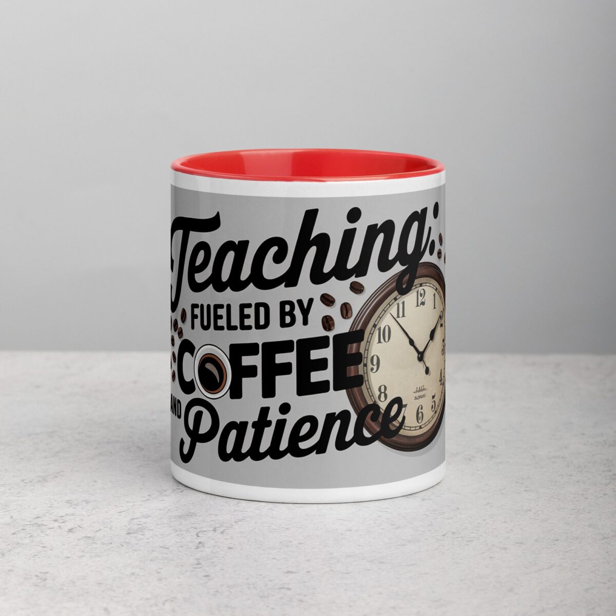 Teaching: Fueled by Coffee and Patience Mug - Image 7