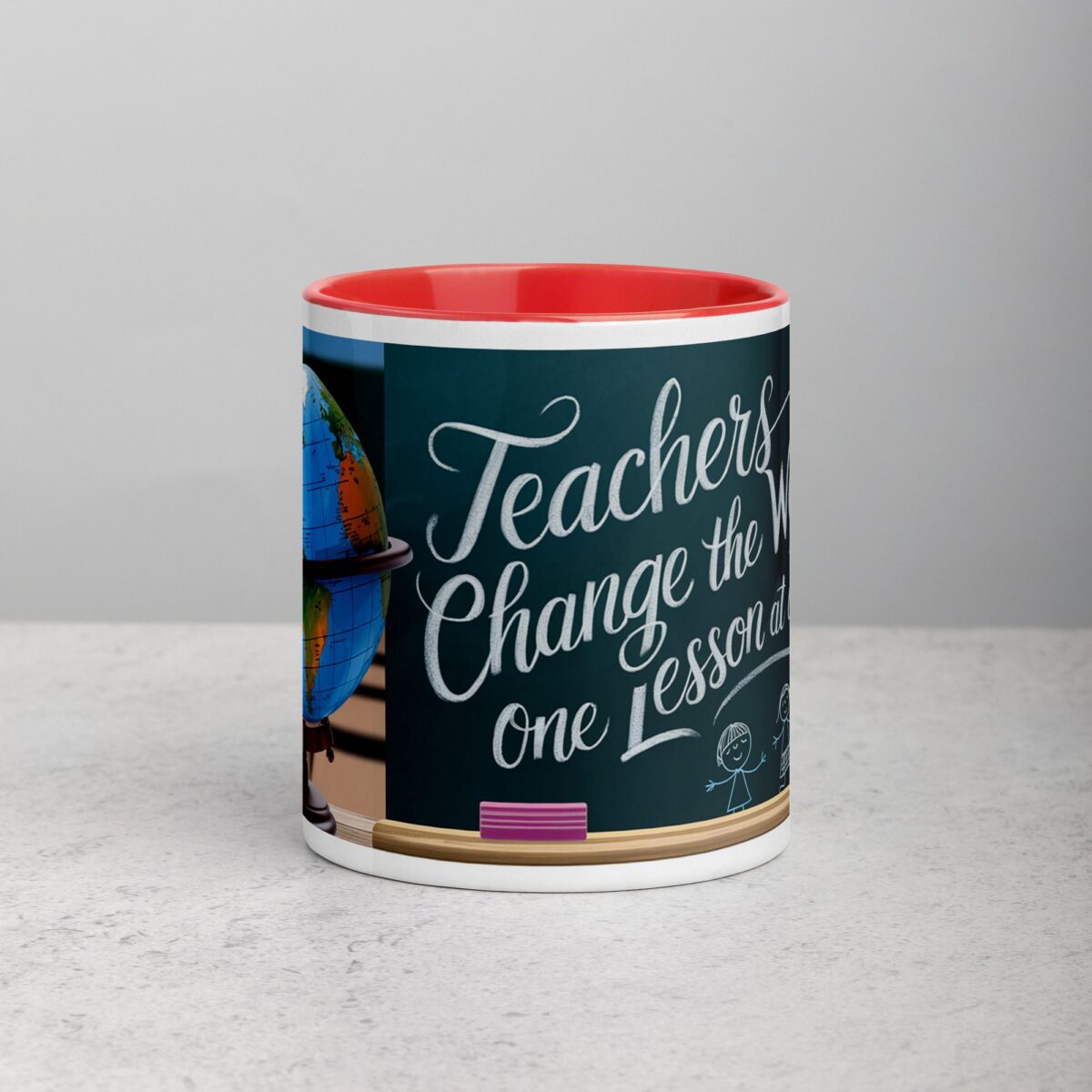Teachers Change the World One Lesson at a Time Mug - Image 7