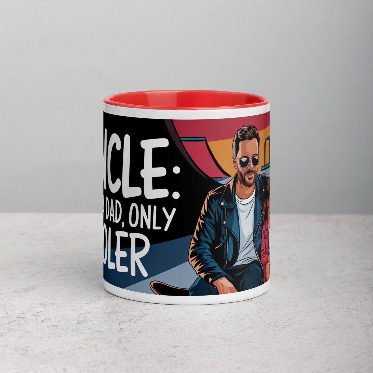Uncle: Like a Dad, Only Cooler Coffee Mug - Image 7