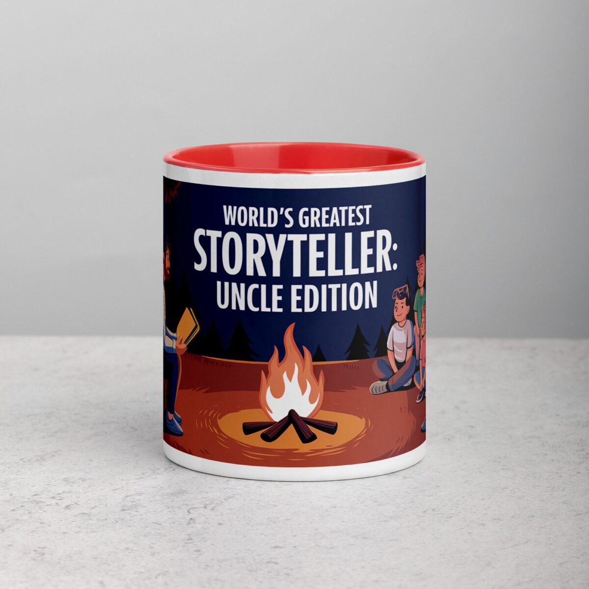 World’s Greatest Storyteller: Uncle Edition Coffee Mug - Image 7