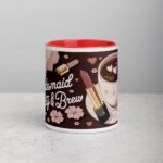 Bridesmaid Beauty & Brew Coffee Mug - Image 7