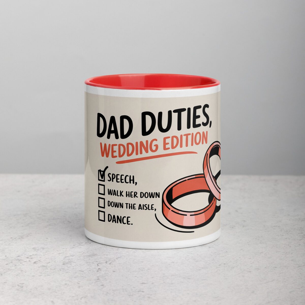 Father of the Bride Duties Require Coffee Mug - Image 7