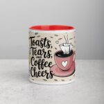 Toasts, Tears, and Coffee Cheers Mug - Image 7