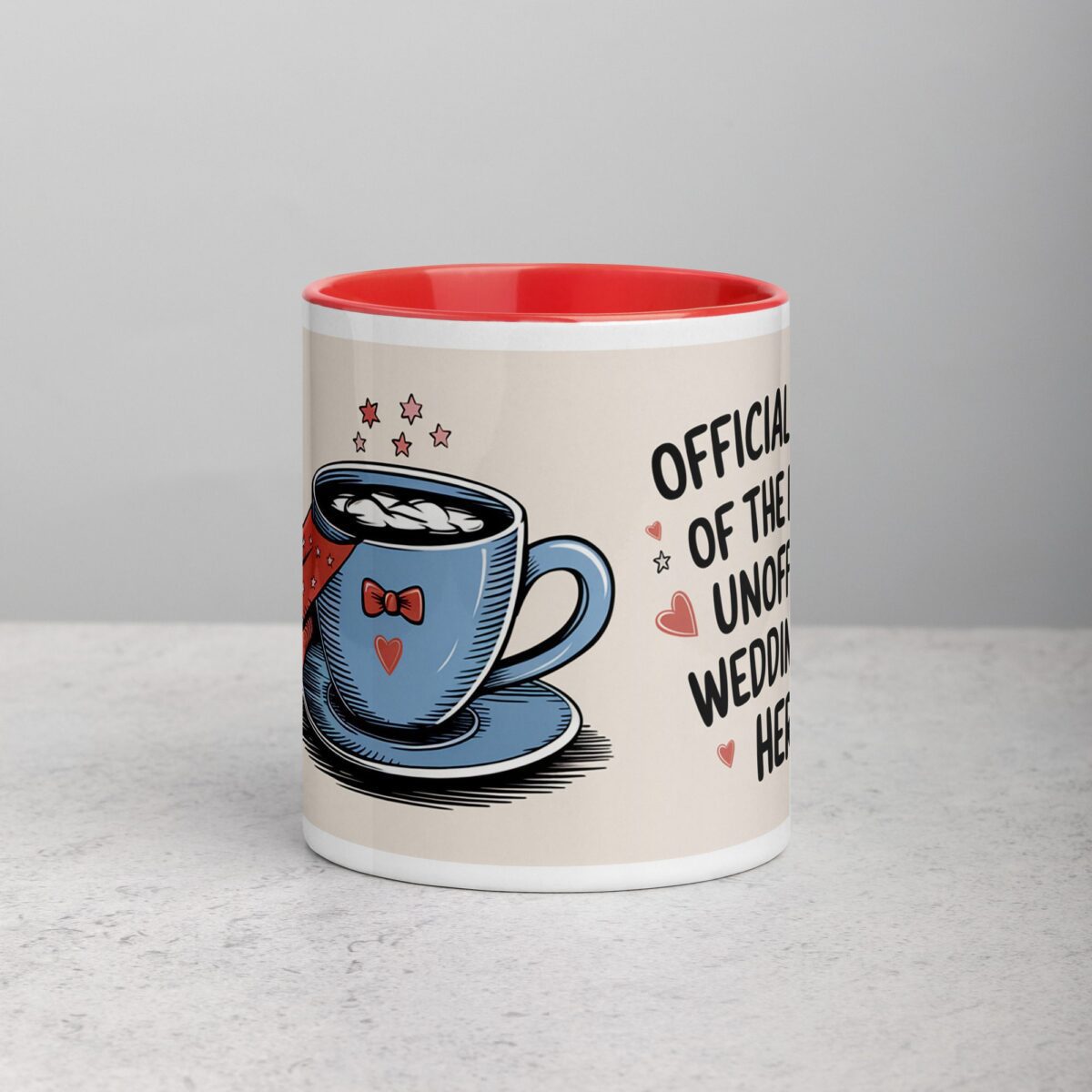Official Father of the Bride, Unofficial Wedding Day Hero Mug - Image 7