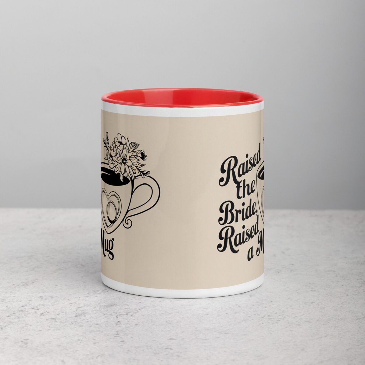 Raised the Bride, Raised a Mug Father of Bride Mug - Image 7