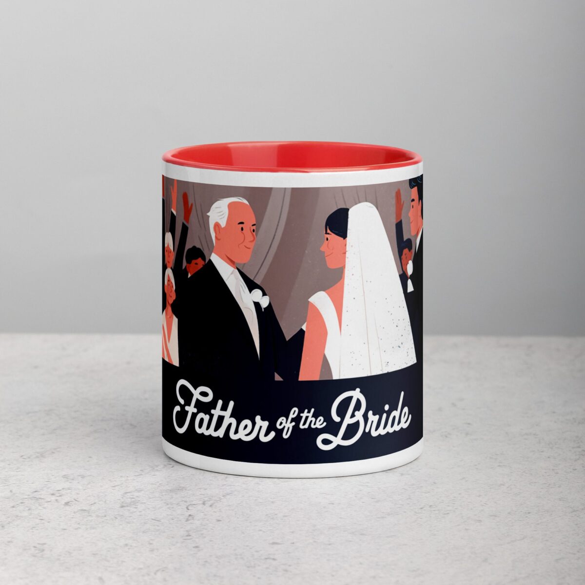 Father of the Bride Elegant Coffee Mug & Tea Cup - Image 7