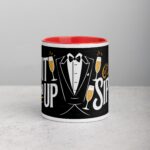Suit Up and Sip Up Groomsman Coffee Mug - Image 7