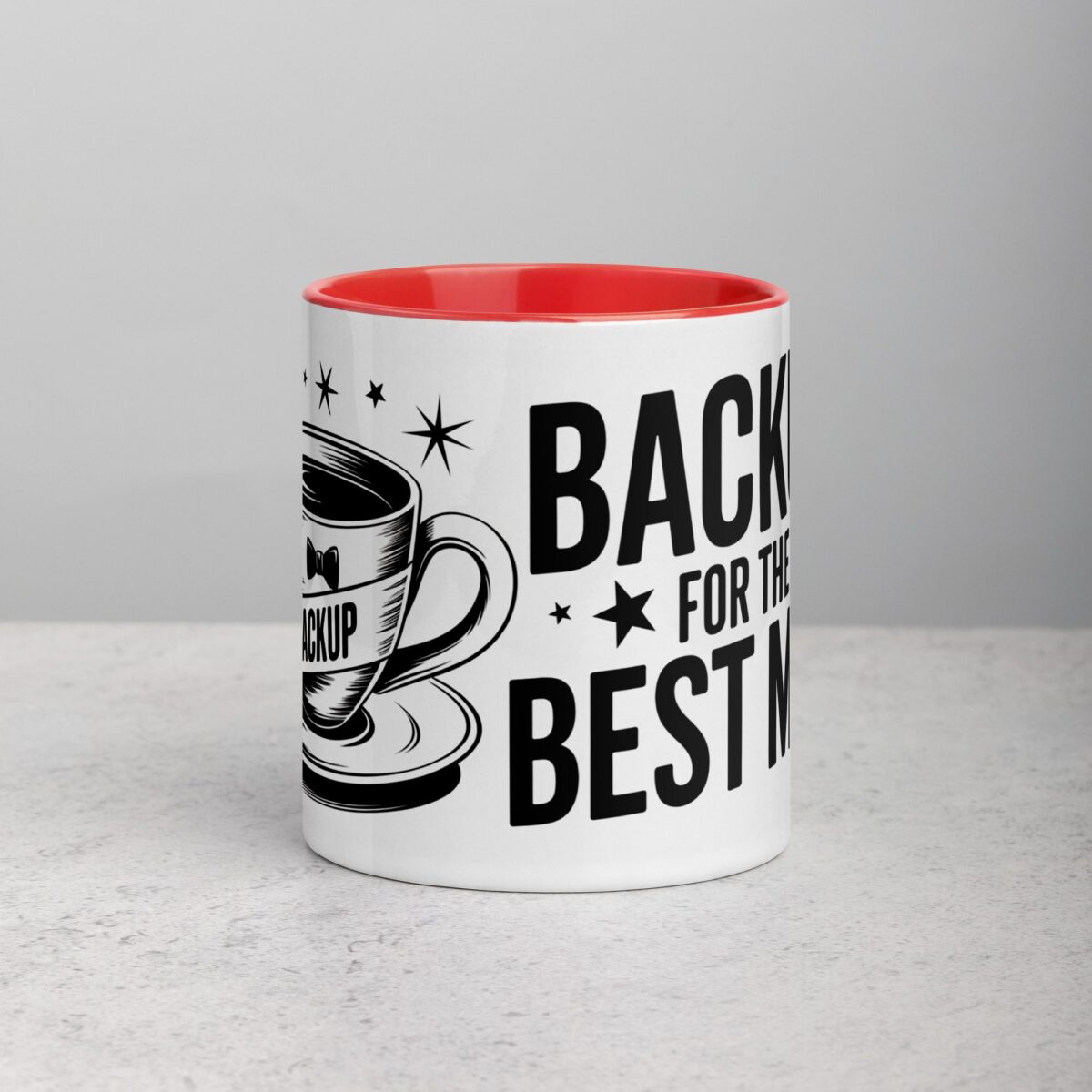 Backup for the Best Man Groomsman Mug - Image 7