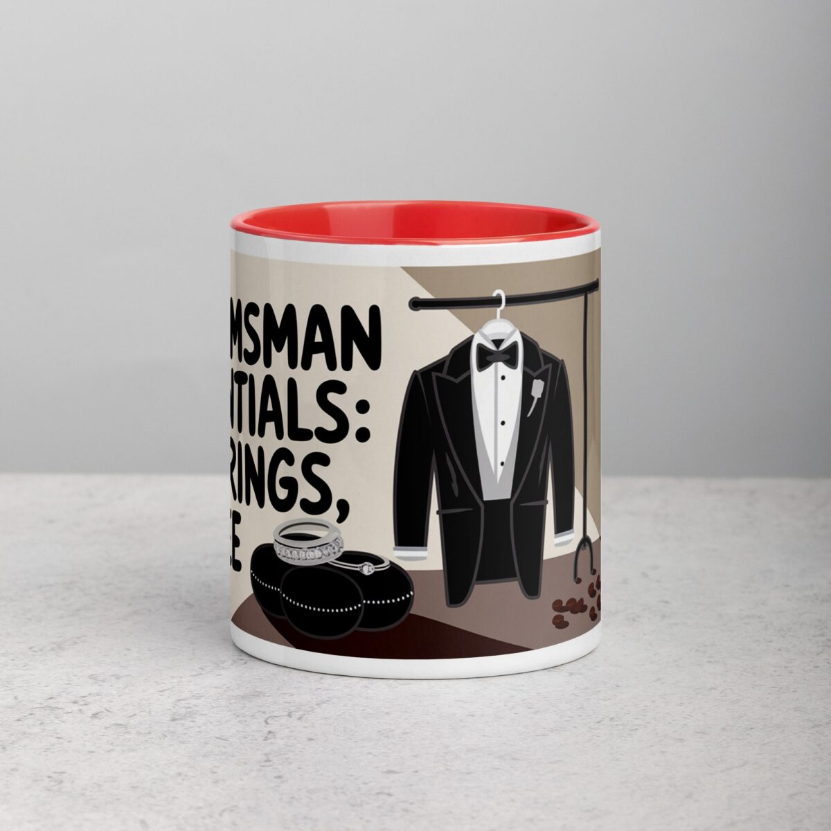 Groomsman Essentials: Tux, Rings, Coffee Mug - Image 7