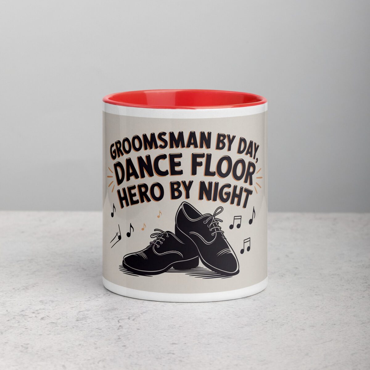 Groomsman by Day, Dance Floor Hero by Night Coffee Mug - Image 7