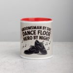 Groomsman by Day, Dance Floor Hero by Night Coffee Mug - Image 7