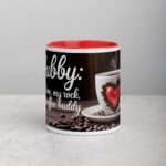 Hubby: My Love, My Rock, My Coffee Buddy Mug - Image 7