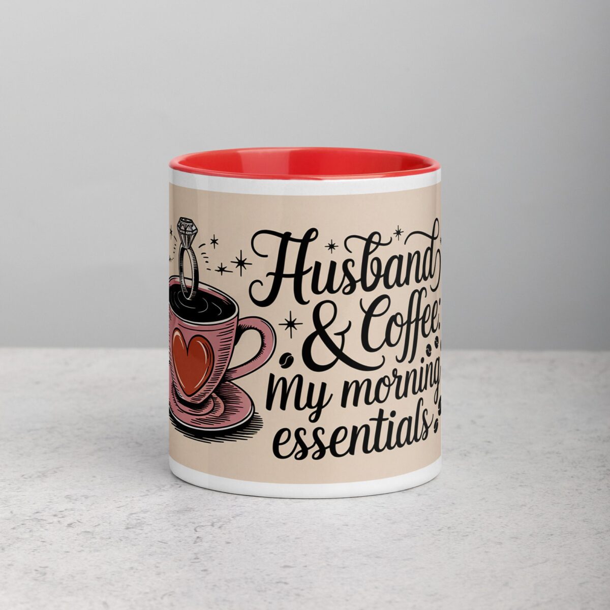 Husband & Coffee: My Morning Essentials Mug - Image 7
