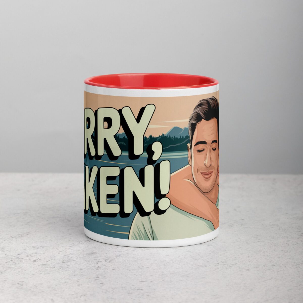 Sorry, Taken! Boyfriend Coffee Mug & Tea Cup - Image 7