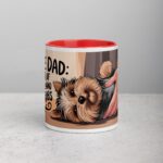 Yorkie Dad: Master of Treats and Belly Rubs Coffee Mug - Image 7