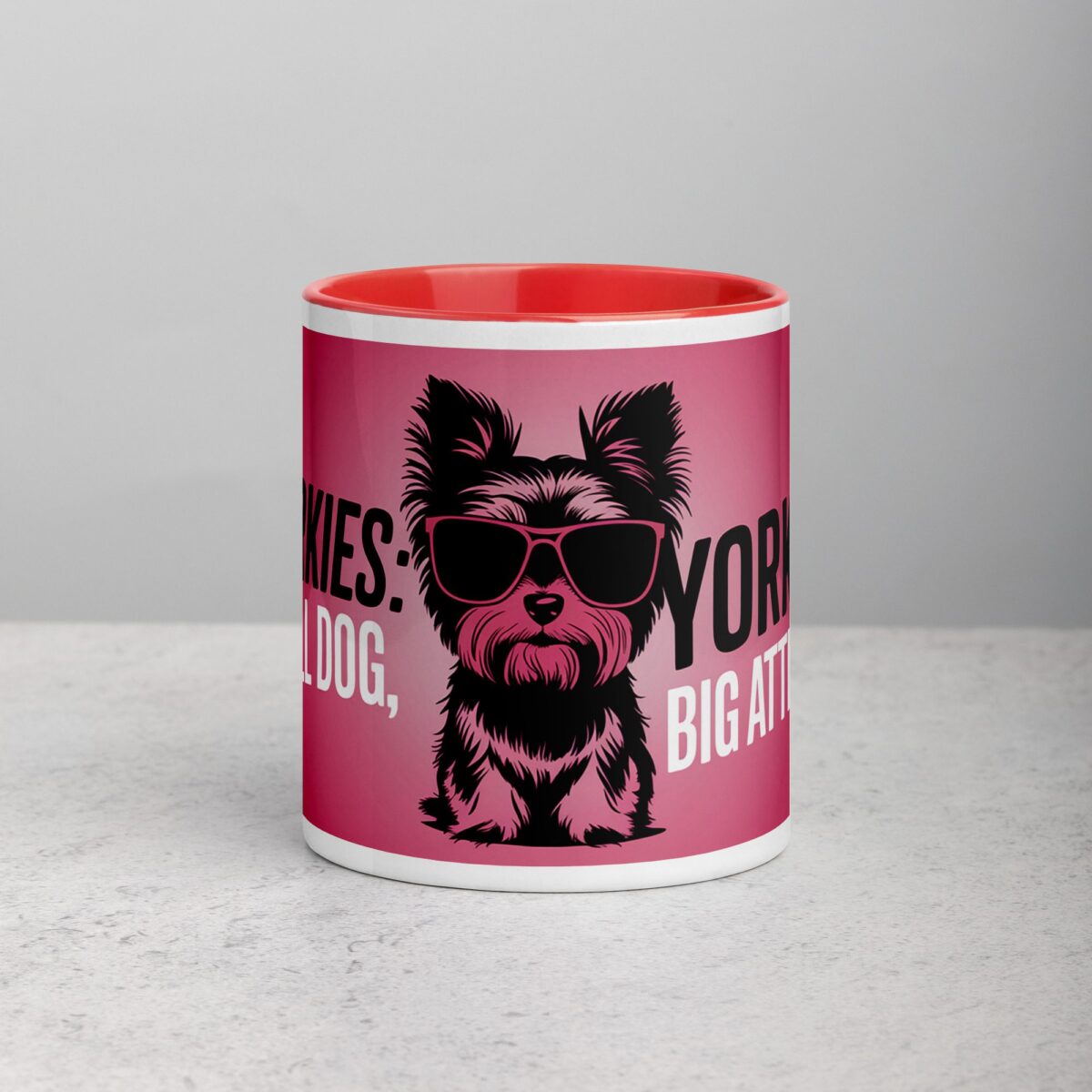 Yorkies: Small Dog, Big Attitude Coffee Mug - Image 7