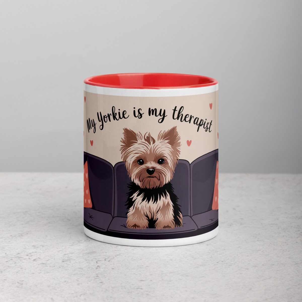 My Yorkie Is My Therapist Coffee Mug - Image 7