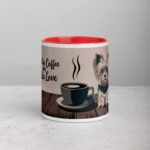 Fueled by Coffee and Yorkie Love Mug - Image 7