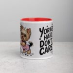 Yorkie Hair, Don’t Care Coffee Mug - Image 7