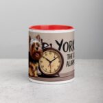 Yorkies: The Cutest Alarm Clocks Coffee Mug - Image 7