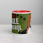 Warning: Beagle on Patrol Coffee Mug - Image 7