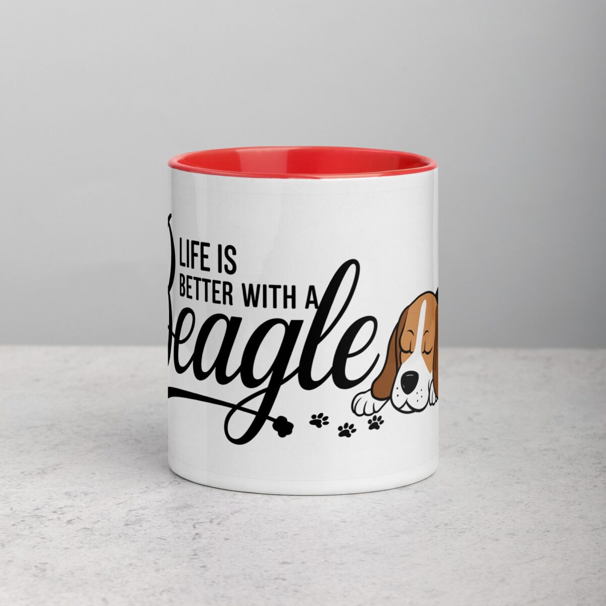 Life Is Better with a Beagle Coffee Mug & Tea Cup - Image 7