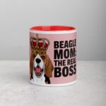 Beagle Mom: The Real Boss Coffee Mug - Image 7