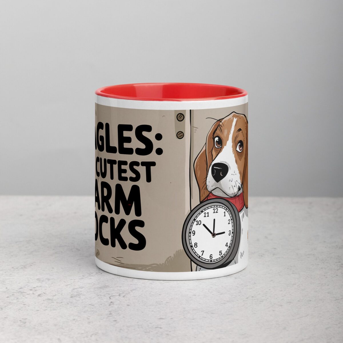 Beagles: The Cutest Alarm Clocks Coffee Mug - Image 7