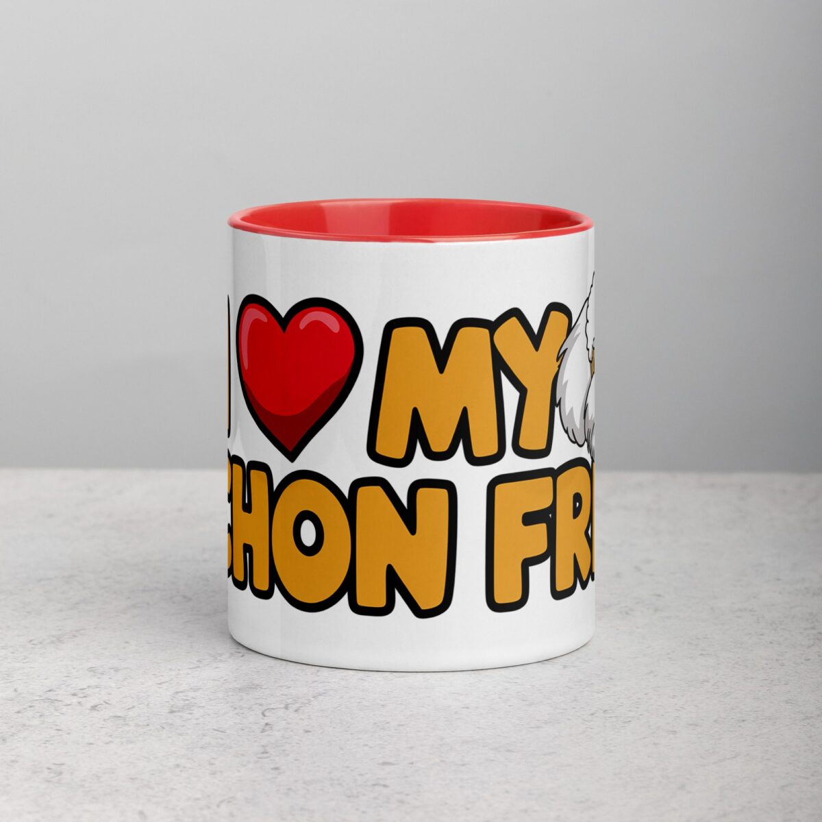 I ❤️ My Bichon Frise Coffee Mug & Tea Cup - Image 7