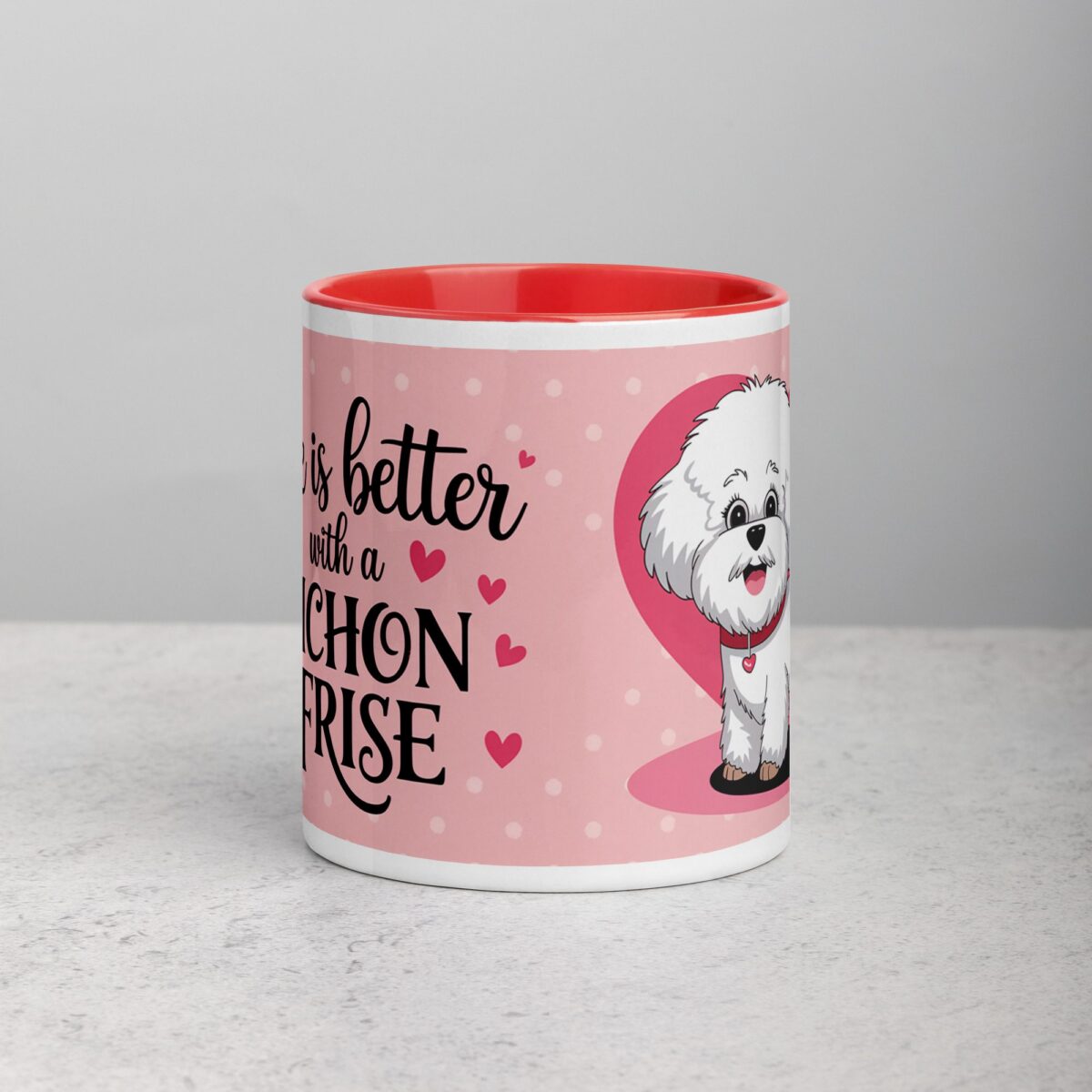 Life Is Better with a Bichon Frise Coffee Mug - Image 7