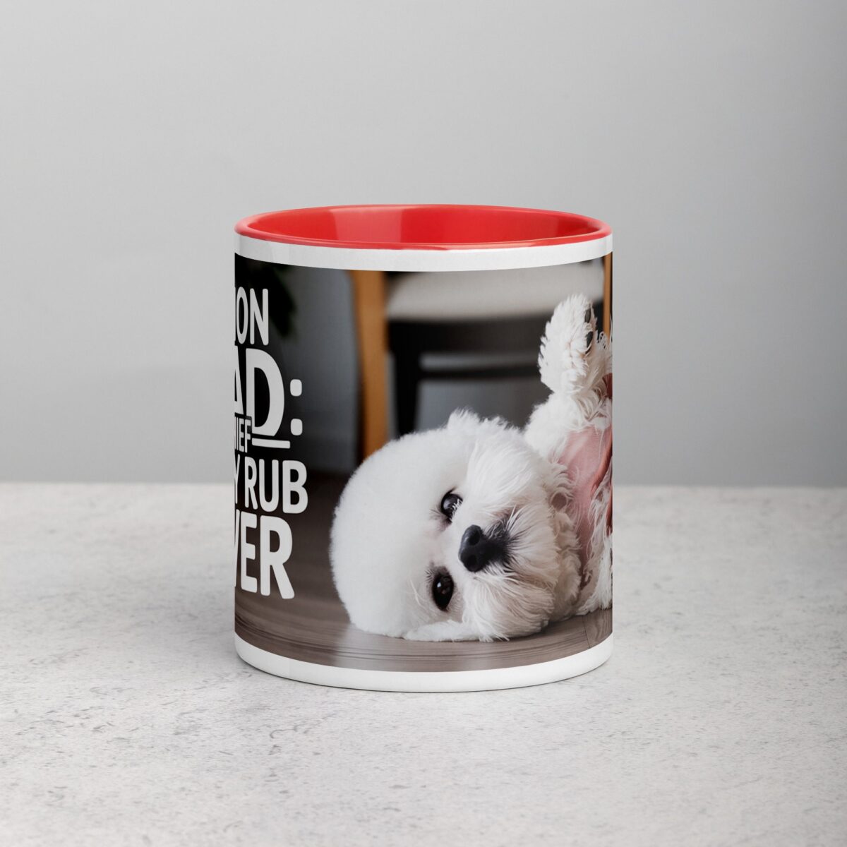 Bichon Dad: Chief Belly Rub Giver Coffee Mug - Image 7