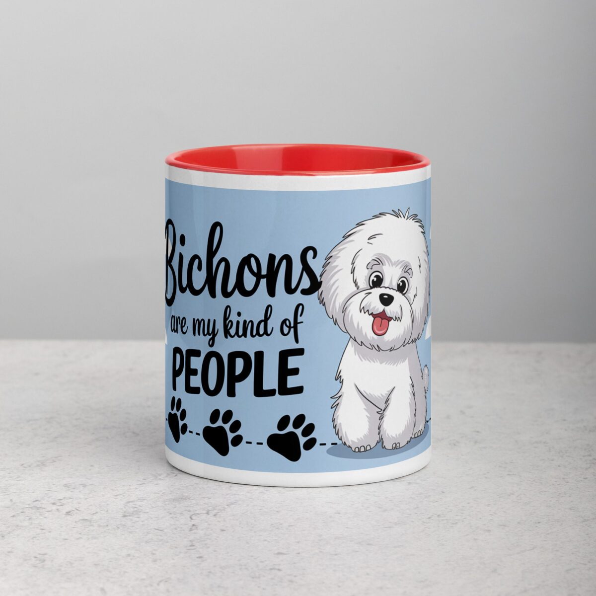 Bichons Are My Kind of People Coffee Mug - Image 7