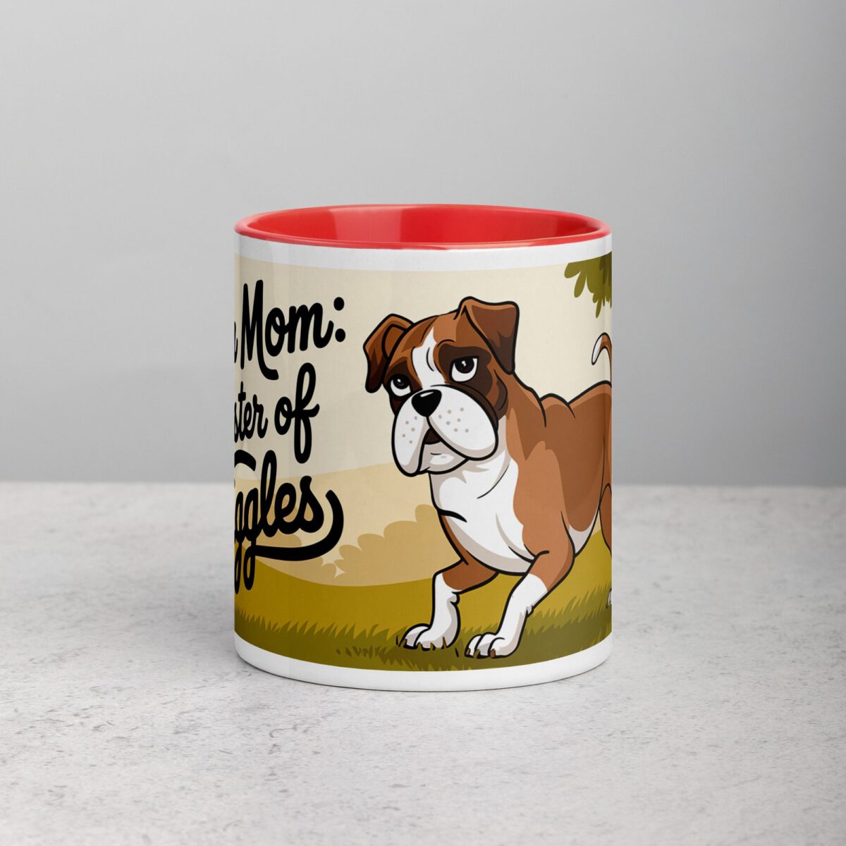 Boxer Mom: Master of Wiggles Coffee Mug - Image 7